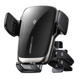 Стойка за Кола с Безжично Зареждане, Joyroom AirVent Holder 15w, Черен