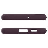 Противоударен Калъф за Samsung S22, Spigen Caseology Parallax, Бордо (9)