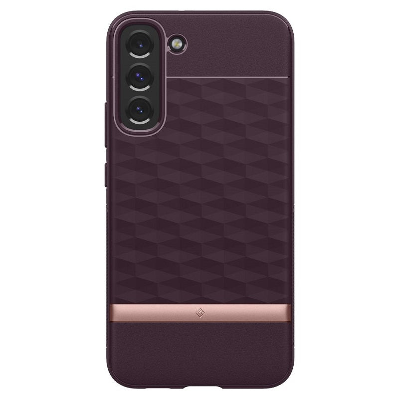 Противоударен Калъф за Samsung S22 Plus, Spigen Caseology Parallax, Бордо (2)