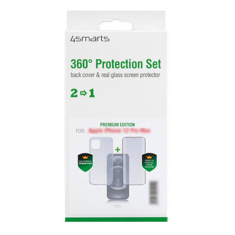 Калъф 360° за Samsung S20, 4Smarts Premium Set Case, Прозрачен (2)