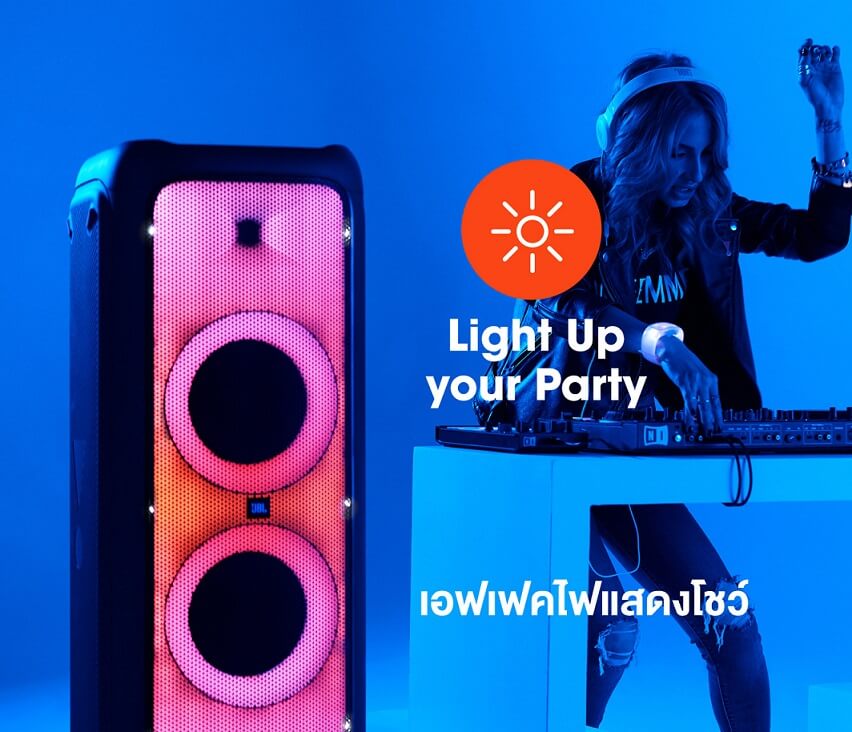 Безжична Колона, JBL Partybox 1000 Bluetooth Speaker, Черен (5)