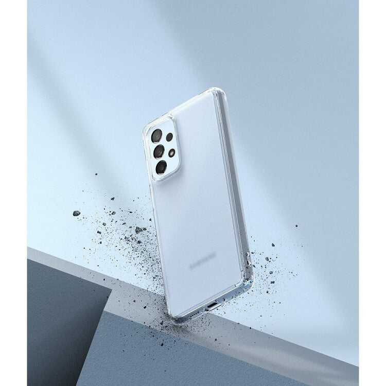 Матов Калъф за Samsung A53, Ringke Fusion Matte Case, Прозрачен (5)