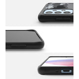 Противоударен Калъф за Samsung A53, Ringke Fusion Matte Camo, Черен (3)
