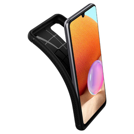 Противоударен Калъф за Samsung A53, Spigen Rugged Armor Case, Черен (4)