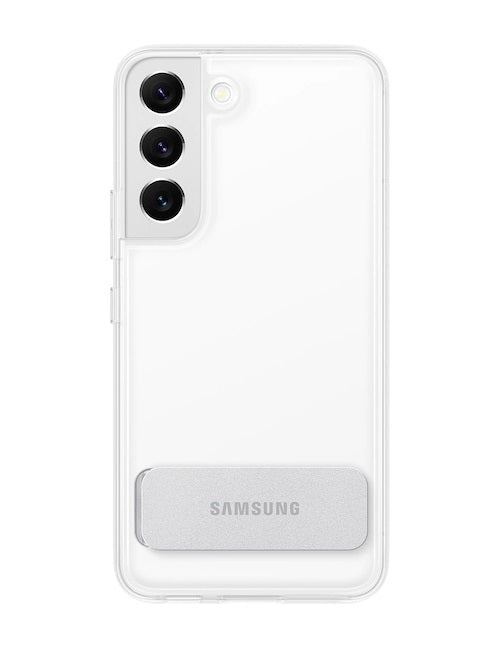 Оригинален Калъф за Samsung S22, Clear Standing Cover Case EF-JS901CTE, Прозрачен