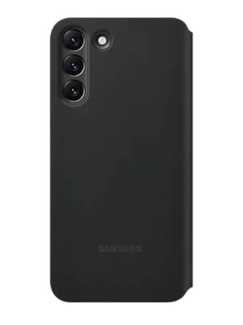 Оригинален Активен Калъф за Samsung S22 Plus Clear View Cover Book Case EF-ZS906CBE, Черен (4)
