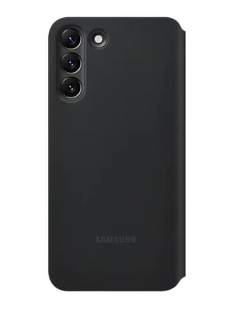 Оригинален Активен Калъф за Samsung S22 Plus Clear View Cover Book Case EF-ZS906CBE, Черен (4)