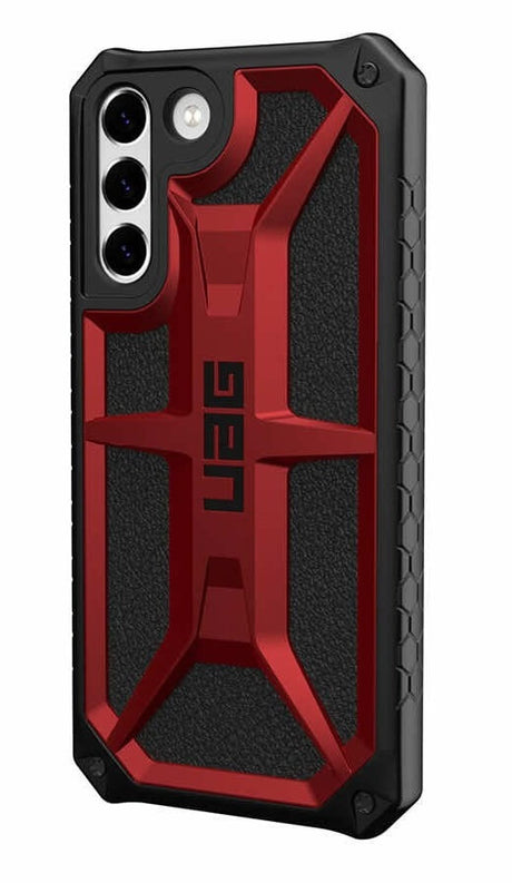 Противоударен Калъф за Samsung S22 Plus, UAG Monarch Case, Червен (3)