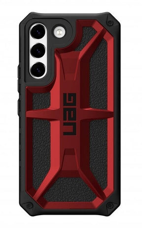 Противоударен Калъф за Samsung S22 Plus, UAG Monarch Case, Червен
