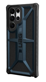 Противоударен Калъф за Samsung S22 Ultra, UAG Monarch Case, Син (3)