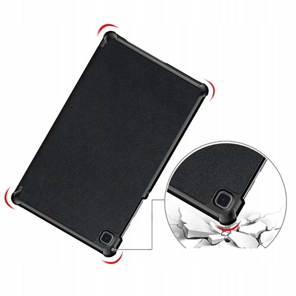 Калъф за Samsung Tab A7 LIte 8.7", Tech-Protect TriFold Leater Case, Черен (4)