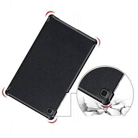 Калъф за Samsung Tab A7 LIte 8.7", Tech-Protect TriFold Leater Case, Черен (4)