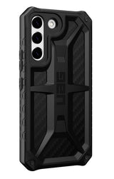 Противоударен Калъф за Samsung S22 Plus, UAG Monarch Carbon Fiber Case, Черен (2)