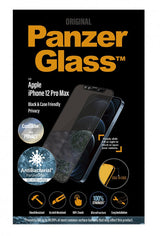 Privacy Протектор с Selfie Плъзгач за iPhone 12 Pro Max, PanzerGlass Camslider, Черен