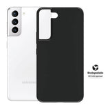 Био Калъф за Samsung S22 Plus, Panzer Biodegradable Case, Черен