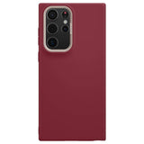 Силиконов Калъф за Samsung S22 Ultra, Spigen Cyrill Brick Color Case, Бордо (2)