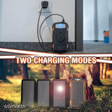 Соларна Външна Батерия, 4Smarts Power Bank TitanPack Eco 20000 mAh, Черен (5)