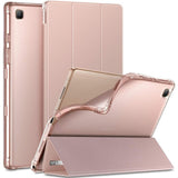 Кожен Калъф за Samsung Tab A7 10.4", Infiland Smart Case, Розов