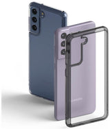 Противоударен Хибриден Калъф за Samsung S21 FE, Ringke Fusion Case, Сив (3)