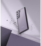 Противоударен Хибриден Калъф за Samsung S21 FE, Ringke Fusion Case, Сив (6)