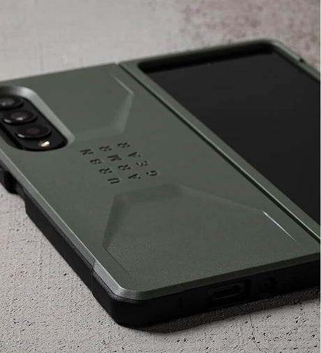 Противоударен Калъф за Samsung Z Fold 3, UAG Civilian Case, Зелен (6)