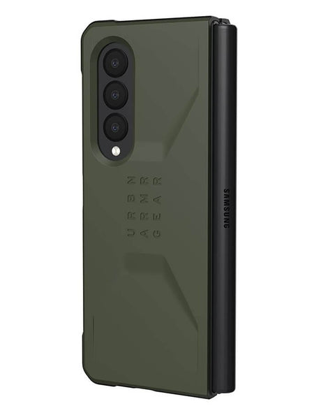 Противоударен Калъф за Samsung Z Fold 3, UAG Civilian Case, Зелен (2)