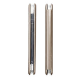 Кожен Калъф за Samsung S22, Forcell Elegance Book Case, Златист (5)