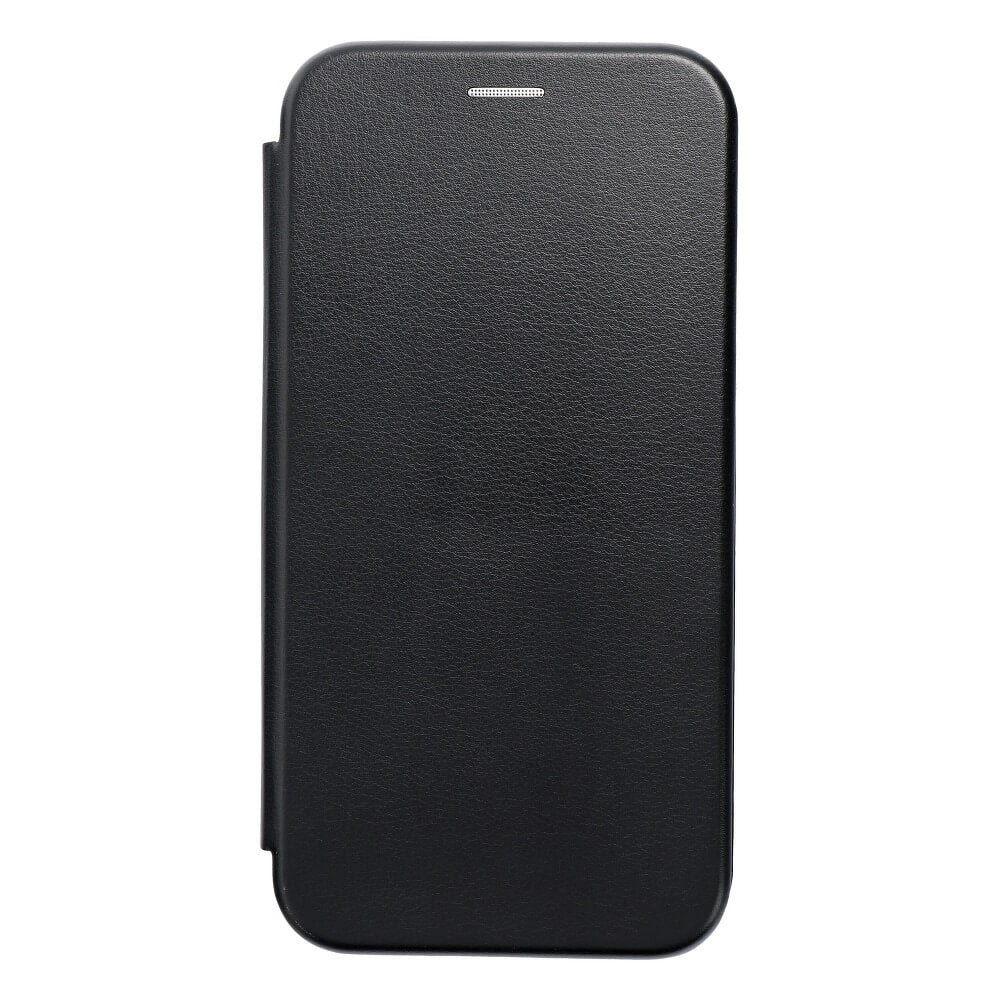 Кожен Калъф за Samsung S21 FE, Forcell Elegance Book Case, Черен (2)