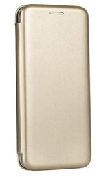 Кожен Калъф за Samsung A52, Forcell Elegance Book Case, Златист
