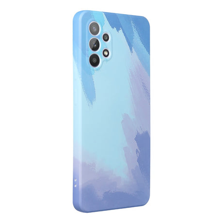 Силиконов Калъф за Samsung A32 4G, Printing Pop Case, Син