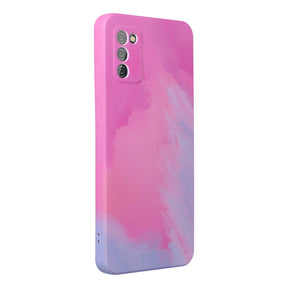 Силиконов Калъф за Samsung A02S, Printing Pop Case, Розов