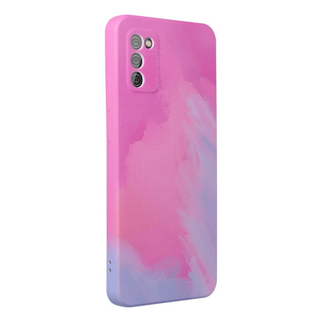 Силиконов Калъф за Samsung A02S, Printing Pop Case, Розов