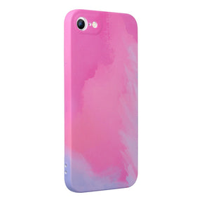 Силиконов Калъф за iPhone SE 2022/2020 8/7, Printing Pop Case, Розов