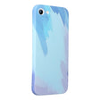 Силиконов Калъф за iPhone SE 2022/2020 8/7, Printing Pop Case, Син