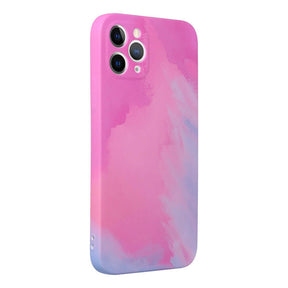 Силиконов Калъф за iPhone 13, Printing Pop Case, Розов