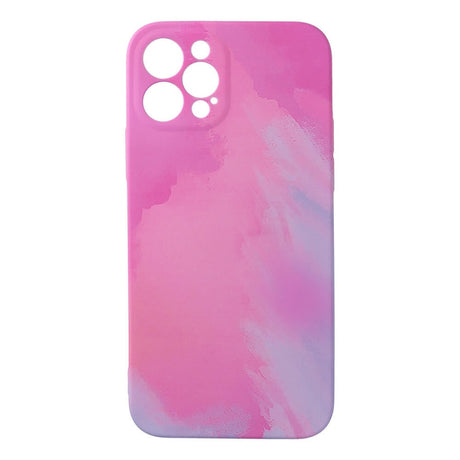 Силиконов Калъф за iPhone 13 Pro, Printing Pop Case, Розов (2)