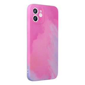 Силиконов Калъф за iPhone 12/Pro, Printing Pop Case, Розов