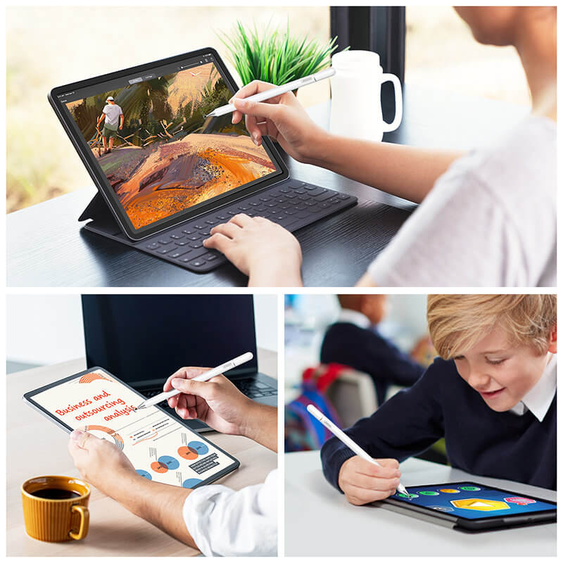 Тъчскрийн Писалка за Телефон и Таблет, Joyroom Stylus Pen, Черен (5)