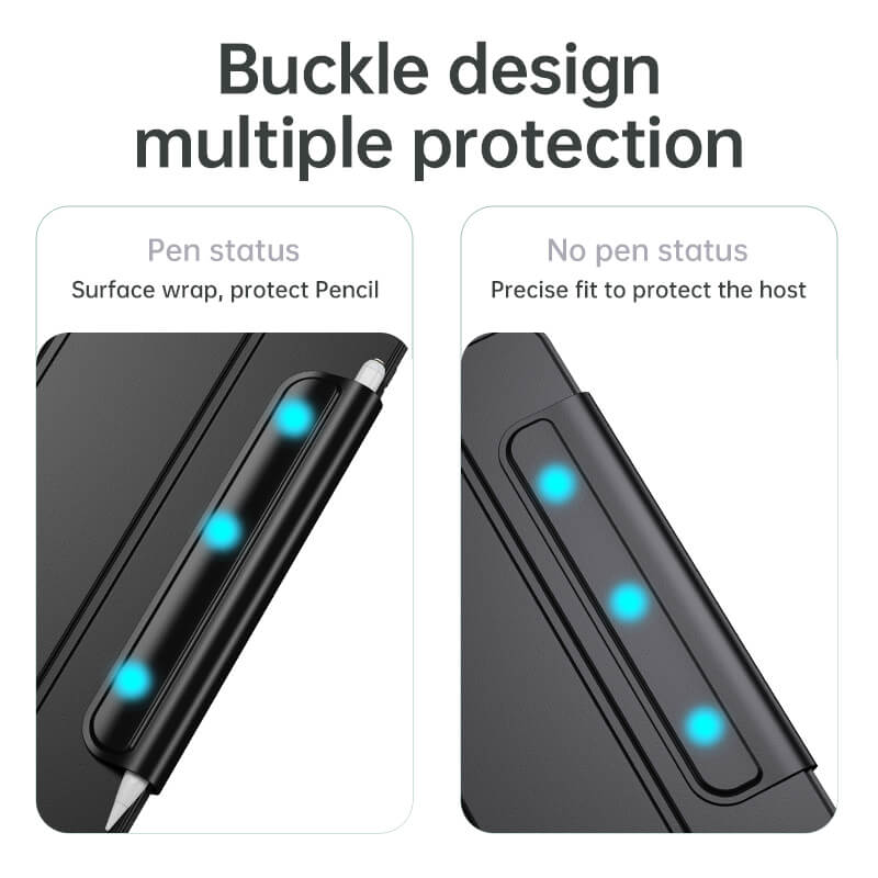Магнитен Калъф за iPad Pro 12.9" 2022-2018/ Air 13, Choetech Mag Case, Черен (2)