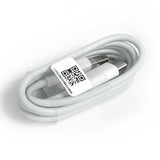 Оригинален USB-C Кабел за Xiaomi с Бързо Зареждане 3A 1m, Бял (Bulk) (3)
