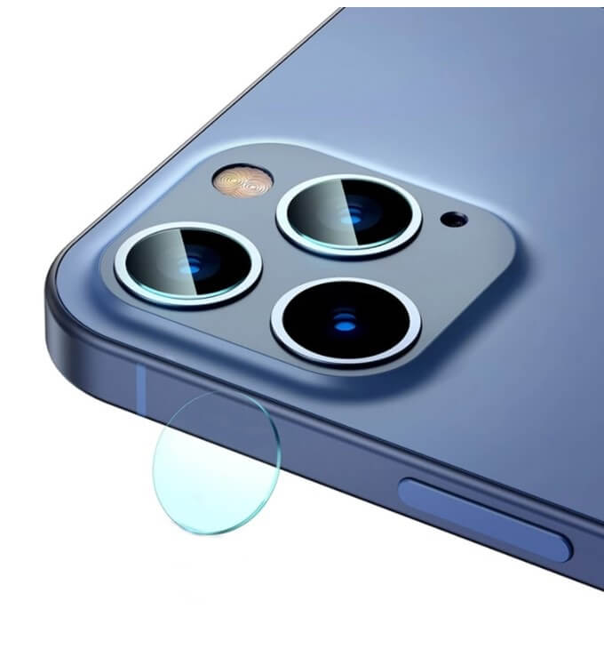 Удароустойчив Протектор за Камерата на iPhone 11 Pro Max, Bestsuit Flexy Cam Glass, Прозрачен