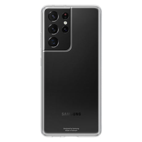 Оригинален Силиконов Калъф за Samsung S21 Ultra Clear Cover Case EF-QG998TTE, Прозрачен