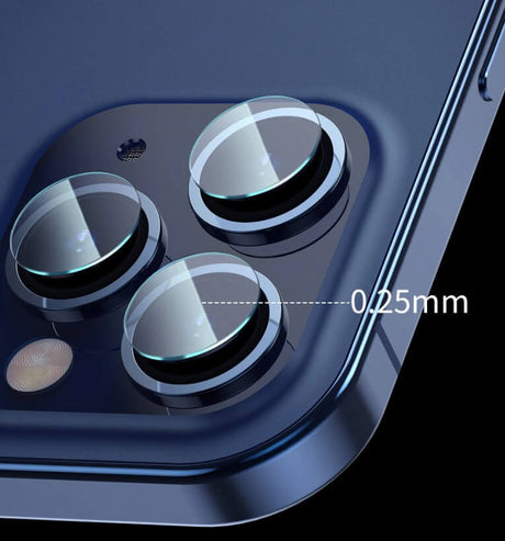 Удароустойчив Протектор за Камерата на iPhone 12 Pro Max, Bestsuit Flexy Cam Glass, Прозрачен (3)