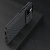 Калъф с Плъзгач за Камера за Xiaomi Redmi 10, Nillkin CamShield Case, Черен (2)