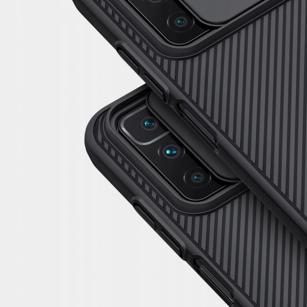 Калъф с Плъзгач за Камера за Xiaomi Redmi 10, Nillkin CamShield Case, Черен (5)