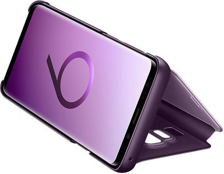 Оригинален Активен Калъф за Samsung S9 Clear View Cover Book Case Ef-Zg960cve, Лилав (5)