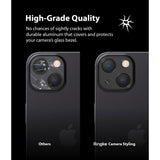Протектор за Камерата на iPhone 13 Mini, Ringke Full Cam Glass, Черен (3)