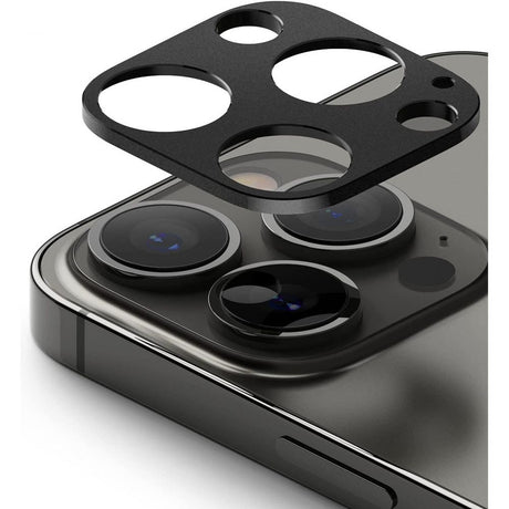 Протектор за Камерата на iPhone 13 Pro, Ringke Full Cam Glass, Черен