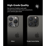 Протектор за Камерата на iPhone 13 Pro, Ringke Full Cam Glass, Черен (3)