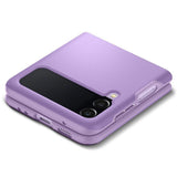 Противоударен Калъф за Samsung Z Flip 3, Spigen Thin Fit Case, Лилав (2)